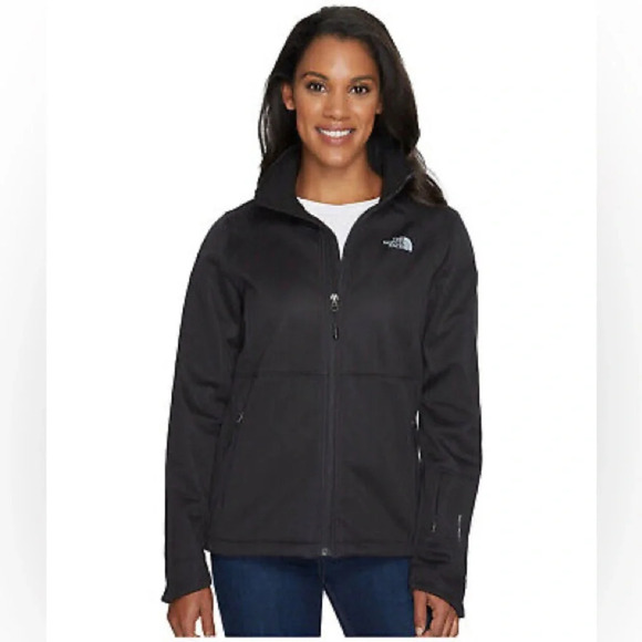 The North Face Apex Risor Coat Top Windwall Jacket Black size XS - Picture 1 of 11